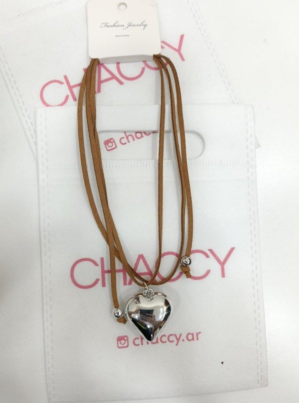 Producto - CHOKER CORAZÓN GRANDE