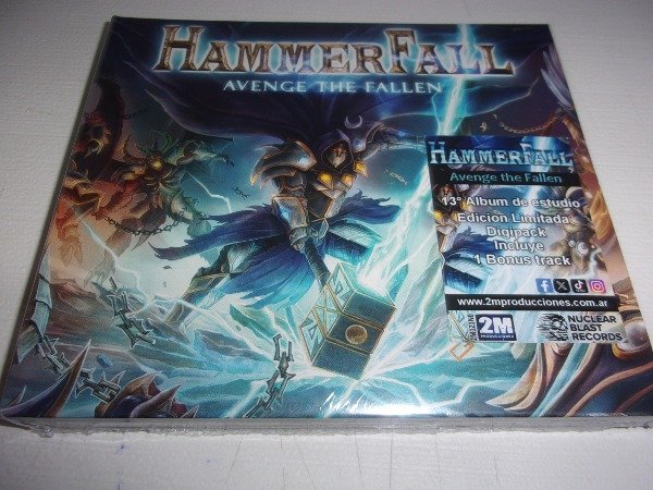 Producto - CD HAMMERFALL  AVENGE THE FALLEN (DIGIPACK + POSTER) NUEVO ARG L59