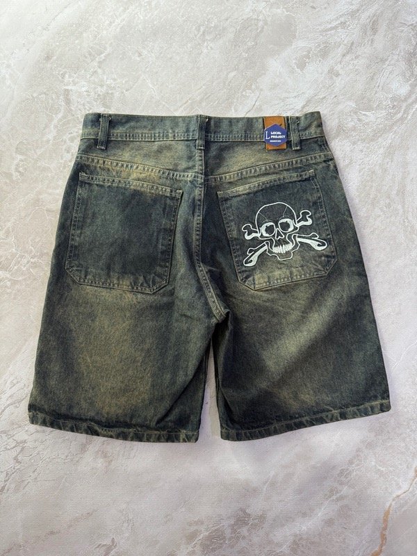 Producto - Bermuda Semi-Baggy Skeleton Oxido