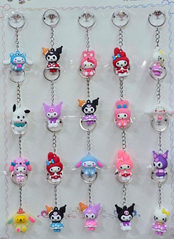 Producto - Llaveros Sanrio! vs Modelos