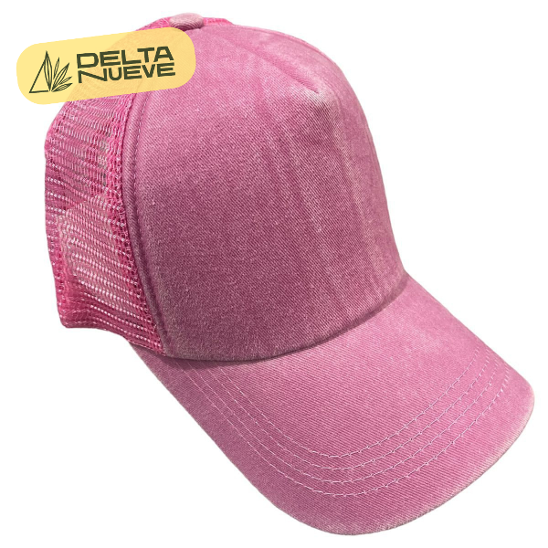 Producto - TRUCKER - VINTAGE ROSA OSCURO - LISO