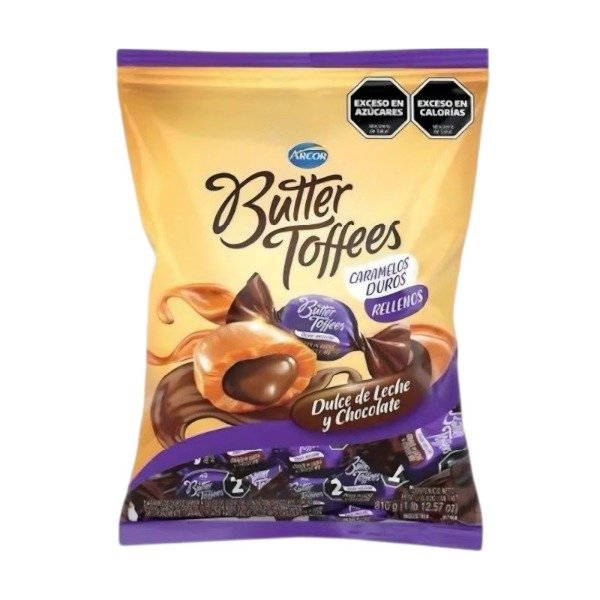 Producto - B.TOFFEES RELLENO CHOC. 6X810GR