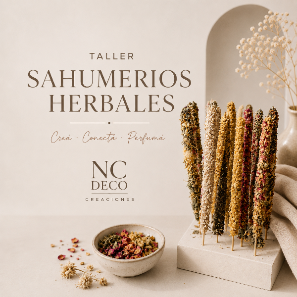 Producto - Taller de Sahumerios Herbales - 0