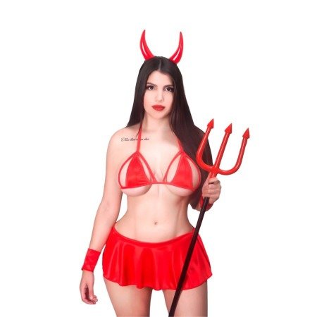 Producto - DISFRAZ DE DIABLITA - CANDY LIPS