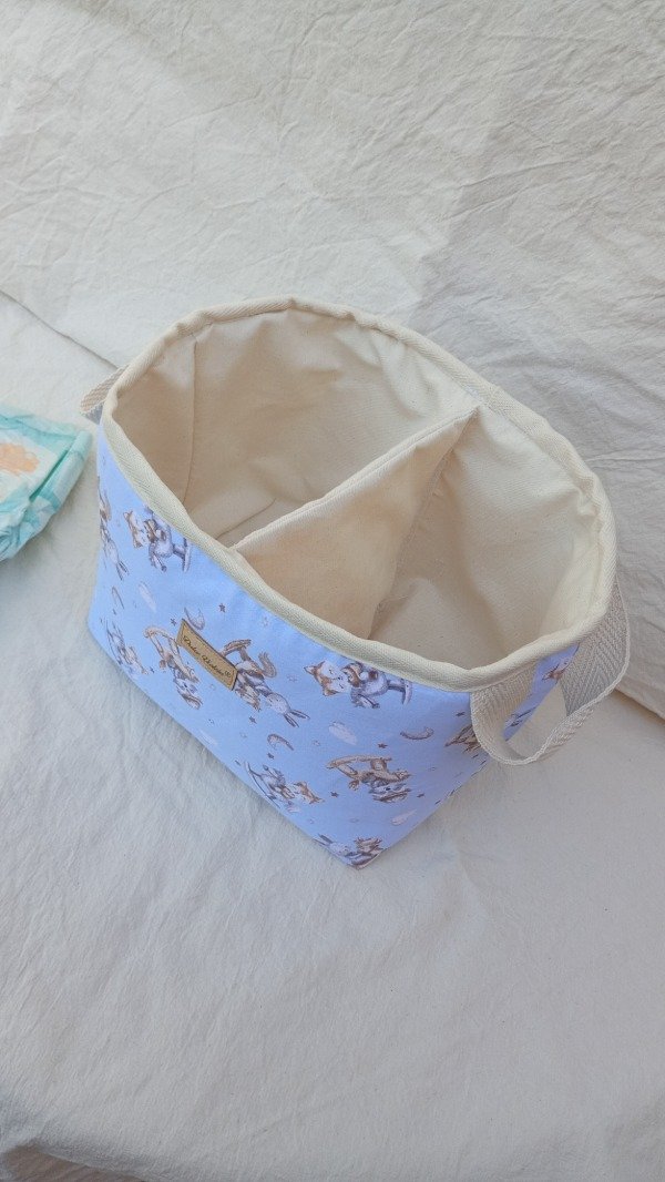 Producto - CONTENEDOR PAÑALERO Caballitos Celeste - 2