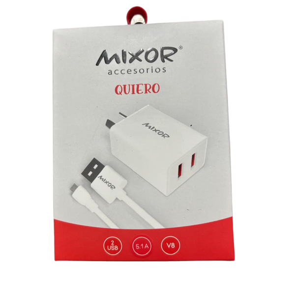 Producto - Cargador Mixor Quiero 5.1 MICRO USB