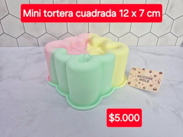 Producto - Monde mini torta cuadrada silicona