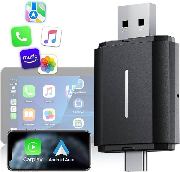 Producto - Adaptador a Car Play / android auto inalambrico