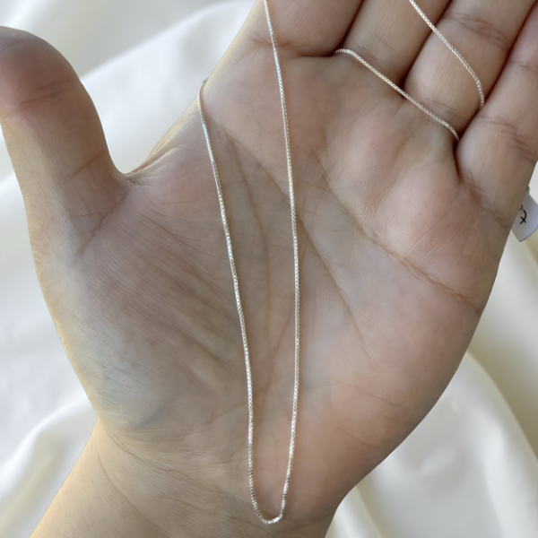 Producto - CADENA -PLATA 925- VENECIANA 50cm