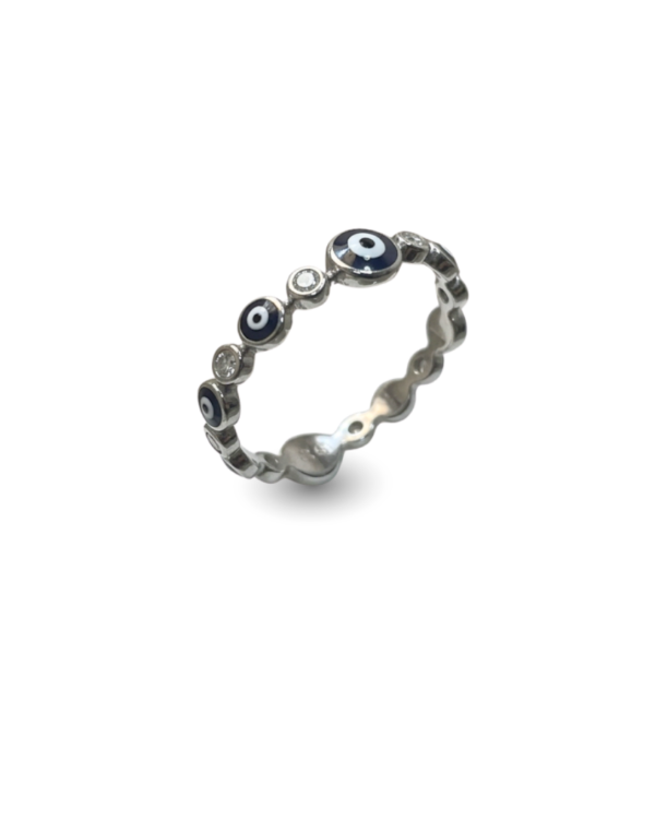 Producto - Anillo de Plata Ojos - 1