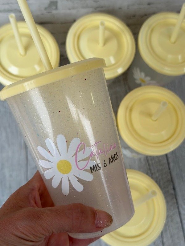 Producto - Vaso  Glitter  BENJA souvenirs pack x10 - 10