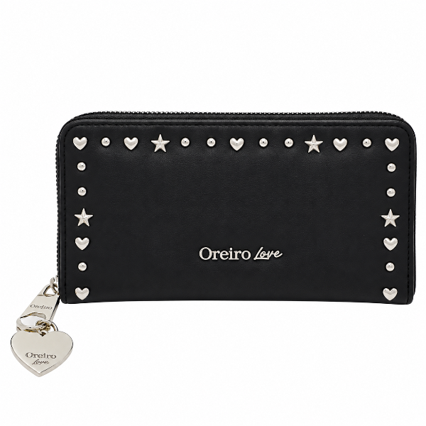 Producto - Billetera Oreiro cuero sintético Negra - 0