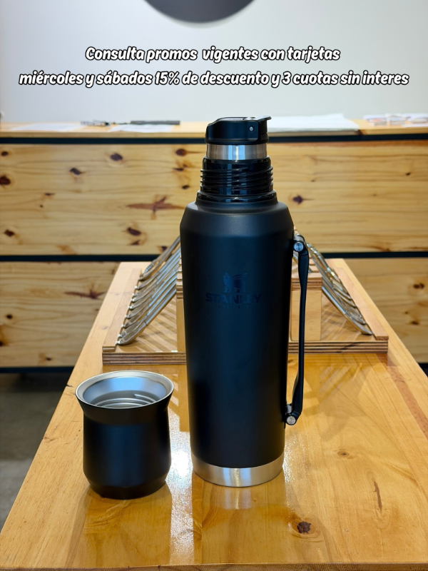 Producto - Stanley Ideal Mate 1.2L Negro - 0