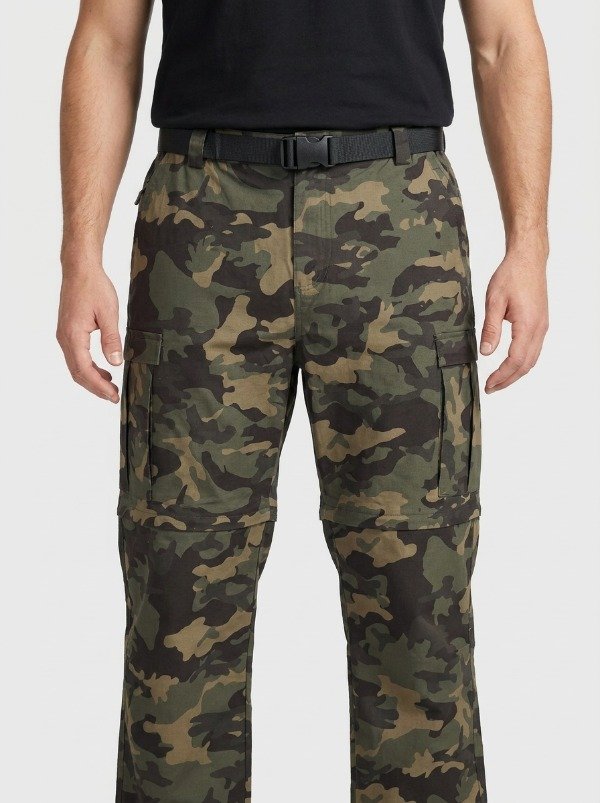Pantalon Desmontable 2 en 1 Secado Rapido ELT 3740 Camuflado — imagen 7