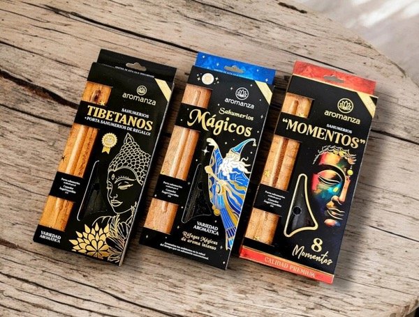 Producto - Cajita porta sahumerios + MÁGICOS