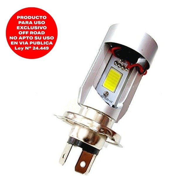 Producto - DJ-KD13892 LAMPARA LED COB H4 MOTO, CON OJO DE ANGEL