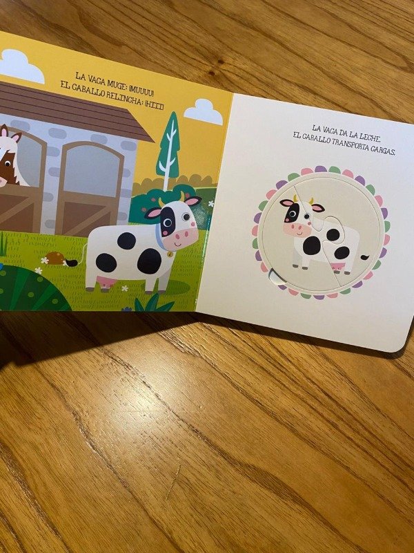 Producto - Animalitos de la granja - rompecabezas - 1