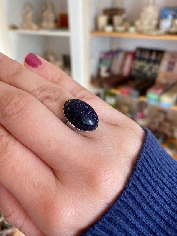 Producto - Anillo regulable Lluvia de estrellas