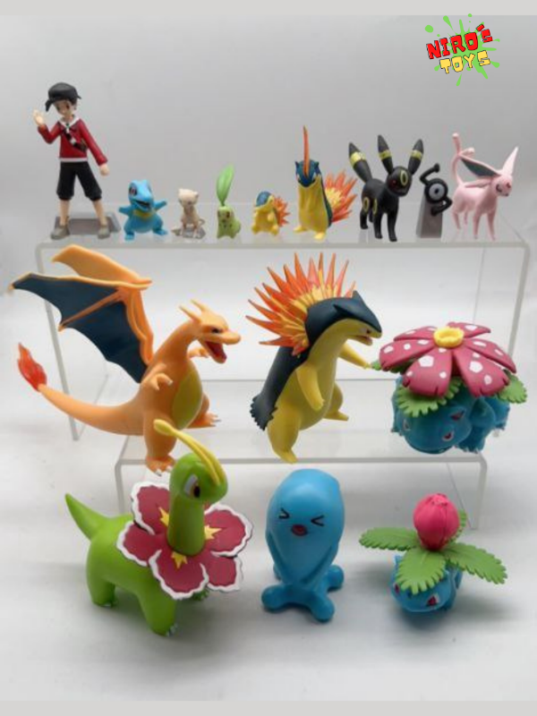 Producto - Pokemon set x15 (10CM) - Figura Pokemon - Nirostoys