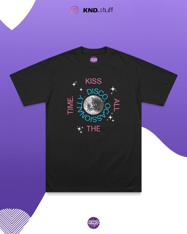 Producto - Remera kiss all the time - DTF