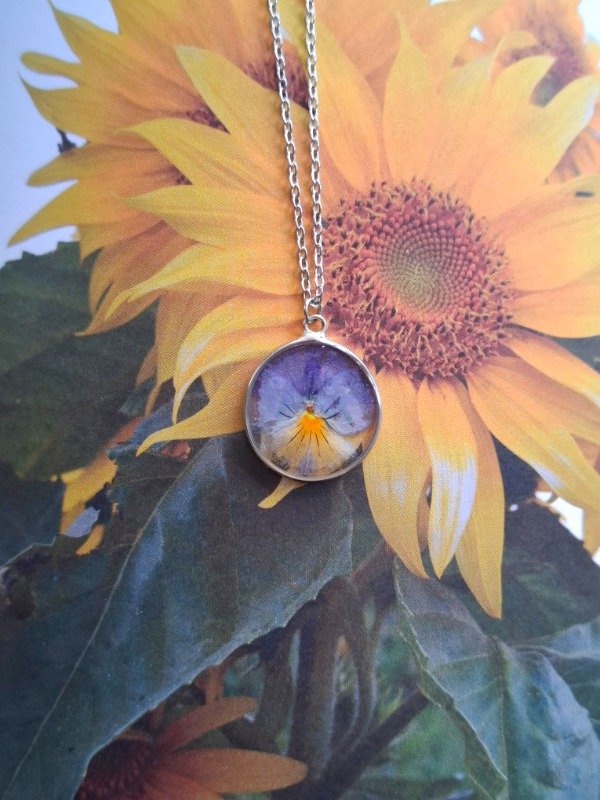 Producto - pensamiento bicolor plateado II