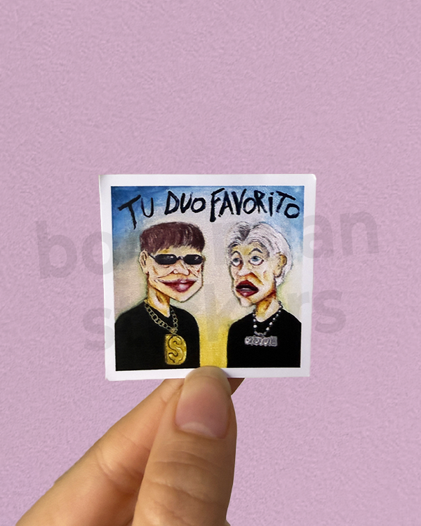 Producto - TU DUO FAVORITO - Sticker Individual de Ysy A y Bhavi