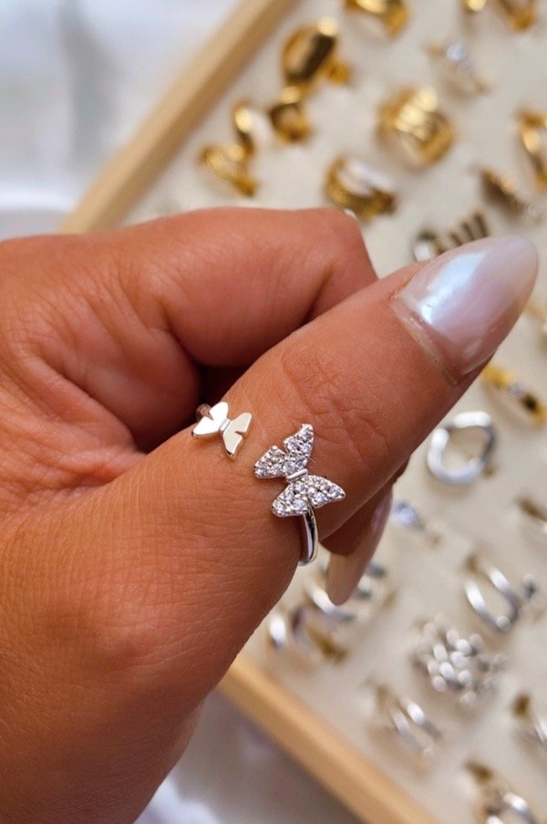 Producto - Anillo maripositas