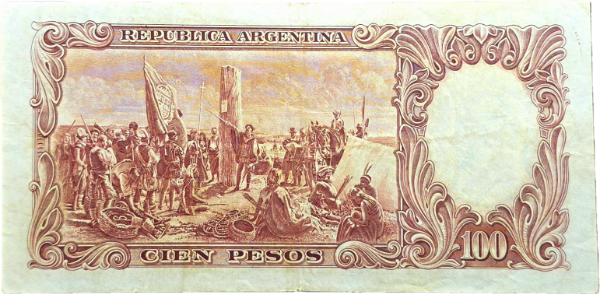 Producto - 100 Pesos Moneda Nacional (Palarea - Revestido) Bott.2043 VF - 1