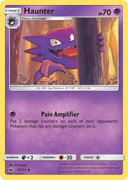 Producto - Haunter - 37/111 - Crimson Invasion