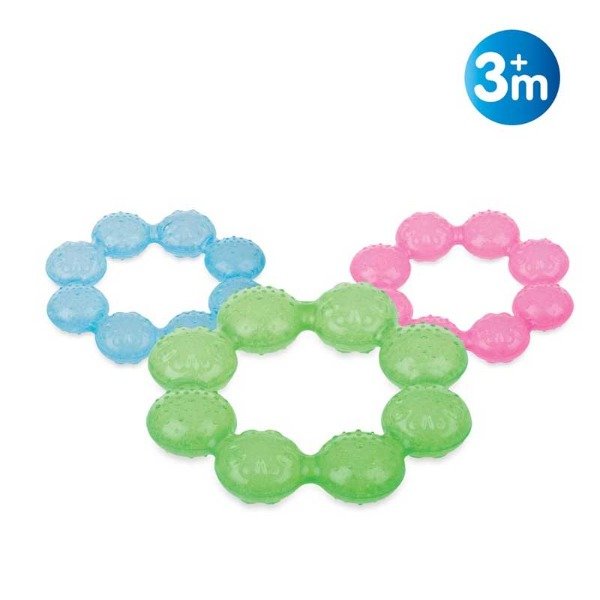 Producto - Mordillo redondo con gel para refrigerar x1 NUBY. +3m.