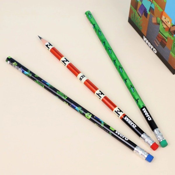 Producto - WERO LAPIZ CON GOMA MINECRAFT