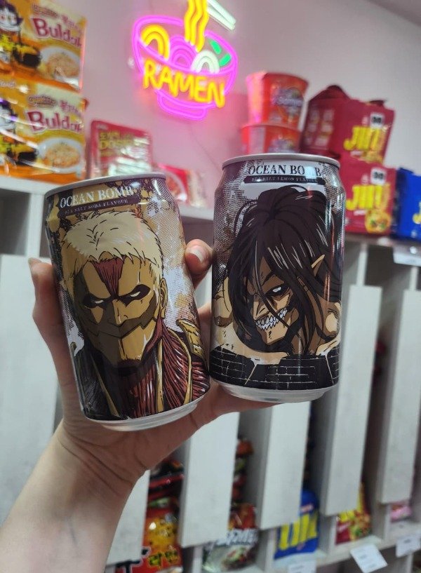 Producto - Lata coleccionable Attack on Titan (ingrese para elegir modelo)