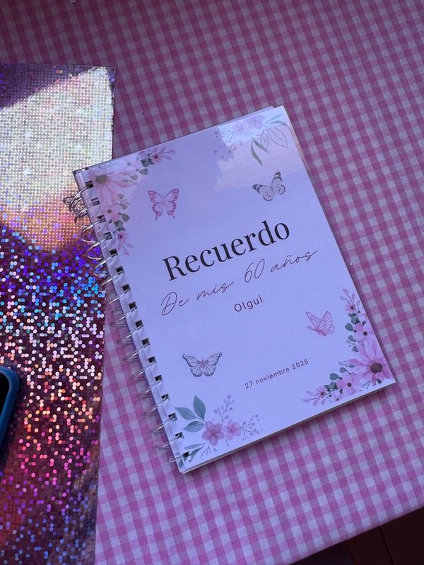 Producto - Cuaderno A5 para firmas