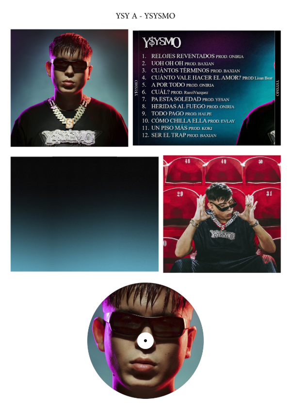 Producto - YSY A "YSYSMO" CD Custom