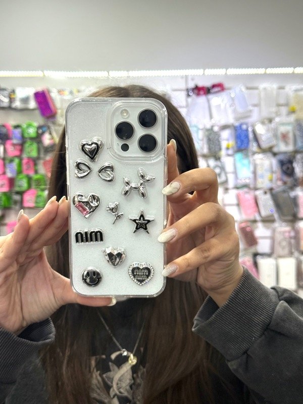 Producto - Case Charms Plateada