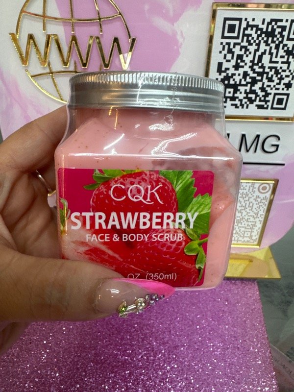 Producto - Exfoliante CQK strawberry