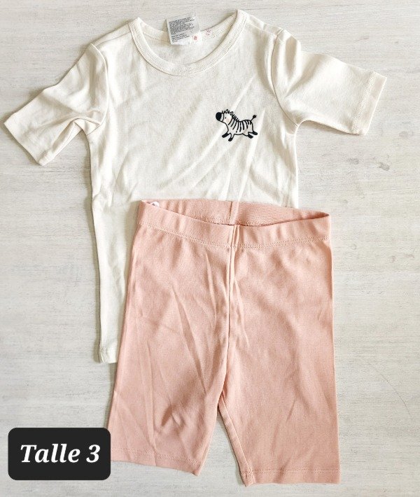 Producto - Pijama HyM 2 piezas talle 3 zebra