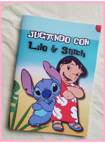 Producto - Cuaderno para colorear + actividades creativas - Lilo y Stitch
