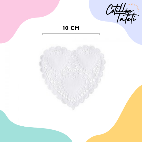 Producto - BLONDA CORAZON BLANCA - 12 UNIDADES