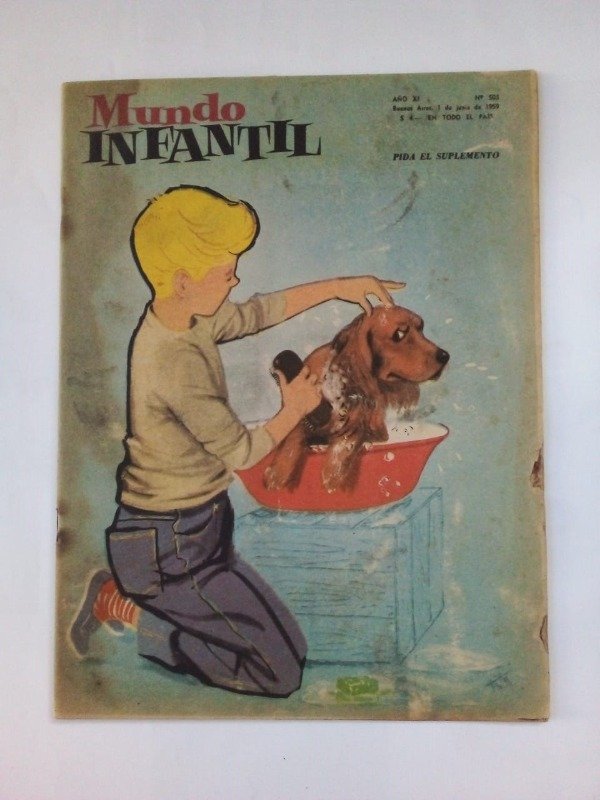 Producto - Mundo infantil #503 - Junio 1959 - Flash Gordon La vaca Aurora