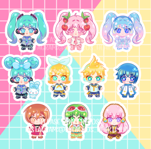 Producto - Sticker "Vocaloid"