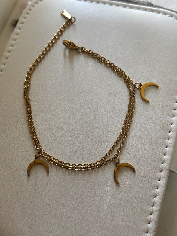 Producto - Pulsera doble con lunitas AD