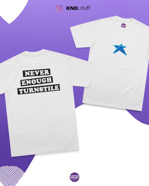 Producto - Remera never enough - DTF
