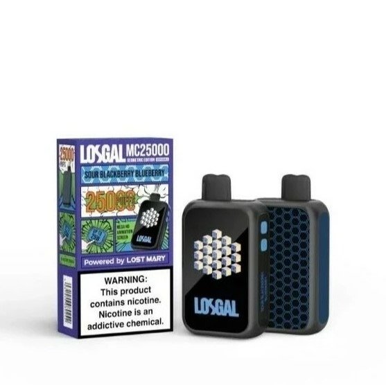 Producto - Losgal MC 25.000 Puff Sour Blackberry Blueberry