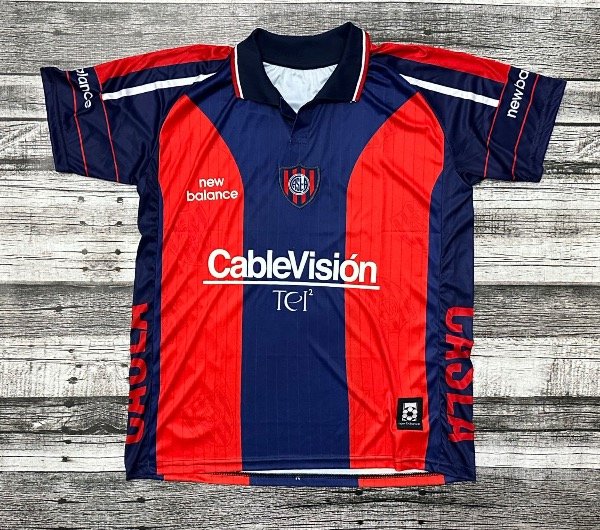 Producto - Camiseta retro de San Lorenzo titular 1998