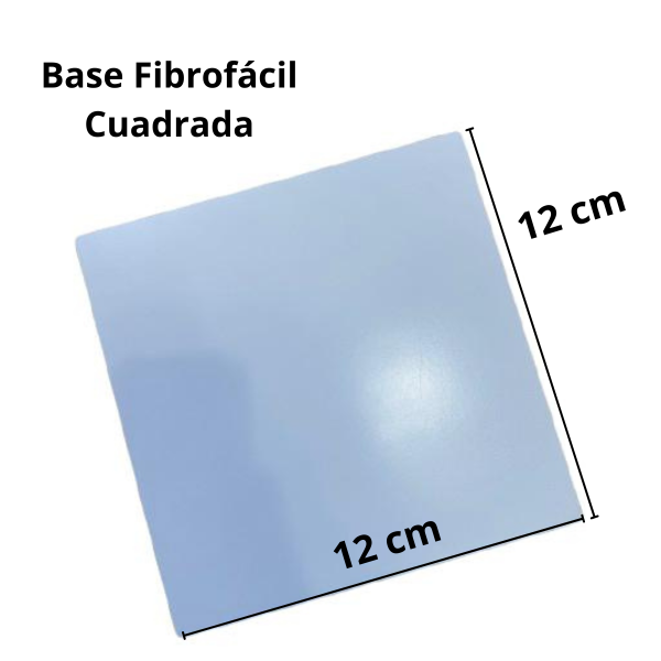 Producto - Base Fibrofácil Cuadrada 12x12 cm