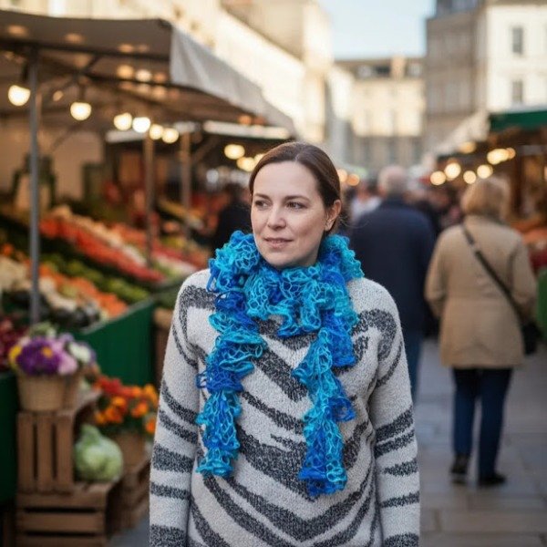 Producto - Bufanda mujer -  calada matizada