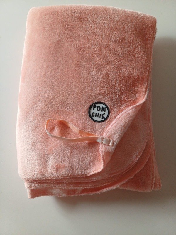 Producto - Manta de Polar Soft SALMON.