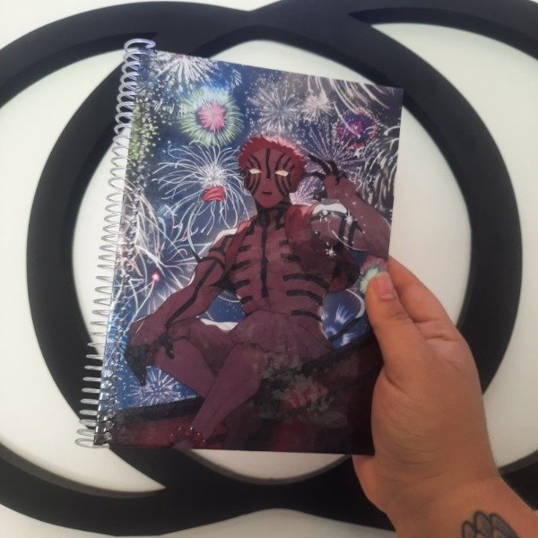 Producto - Cuaderno A5 - Akaza Demon Slayer