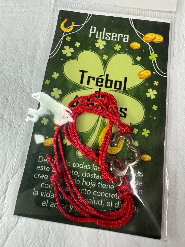 Producto - Pulsera Trébol de 4 Hojas  Suerte y Prosperidad